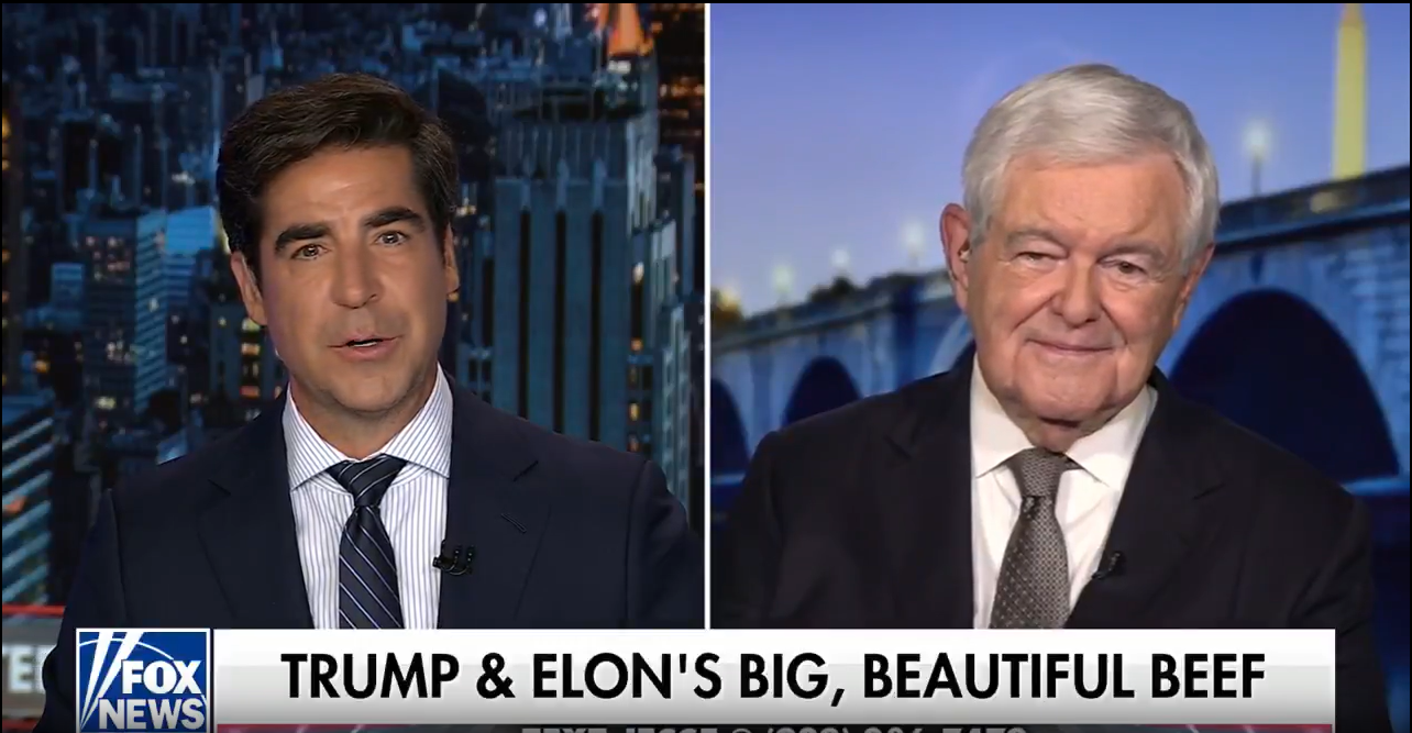 Newt on Jesse Watters Primetime | June 5, 2025